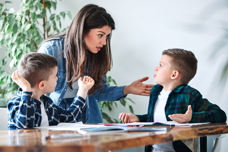 How to Deal with Sibling Fighting: Teaching Conflict Regulation